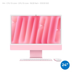 All in One 24" Retina 4.5K -  Apple IMac - CPU Apple M4...