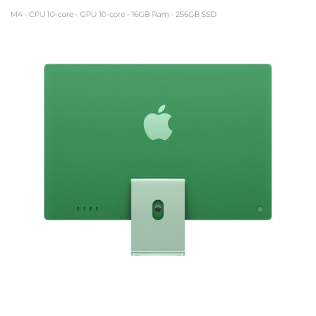 All in One 24" Retina 4.5K -  Apple IMac - CPU Apple M4 chip with 10‑core CPU and 10‑core...