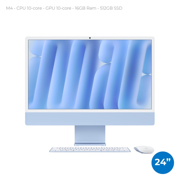 All in One 24" Retina 4.5K -  Apple IMac - CPU...