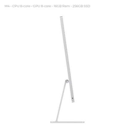 All in One 24" Retina 4.5K - Apple IMac - M4 CPU 8‑core - GPU 8‑core - 16GB Ram - 256GB SSD...