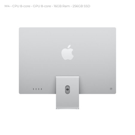 All in One 24" Retina 4.5K - Apple IMac - M4 CPU 8‑core - GPU 8‑core - 16GB Ram - 256GB SSD...