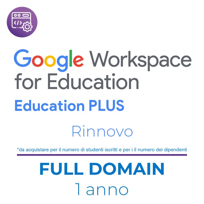 Education Plus Rnw 1 Anno  (FULL DOMAIN) da...