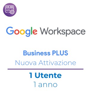 Google Workspace Business Plus - 1 Utente - 1 Anno -...