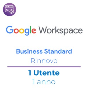 Google Workspace Business Standard - 1 Utente - Rinnovo 1...