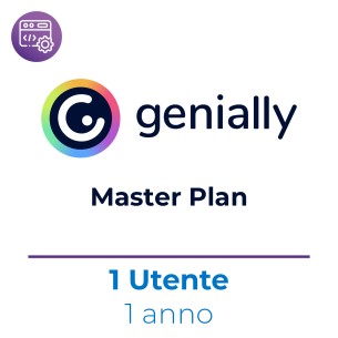 Genially Master Plan - 1 Utente Gov/Comm ( per un Max 5...