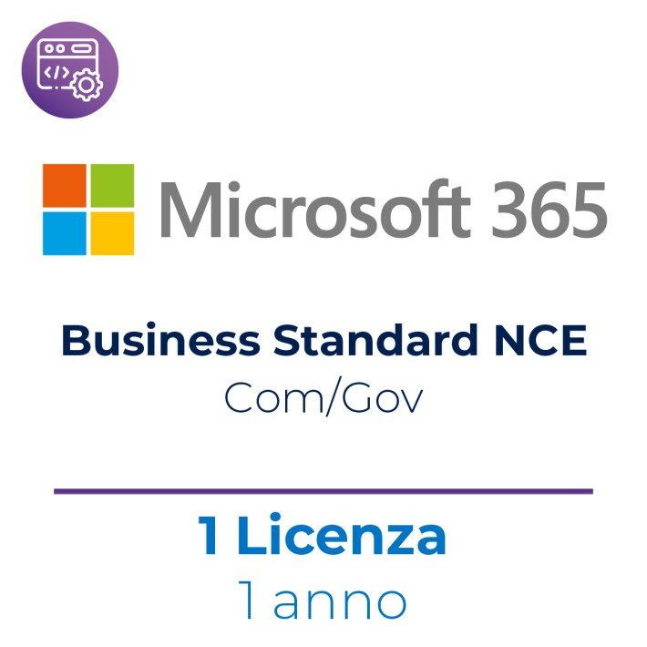 Microsoft 365 Business Standard NCE Com/Gov - 1...