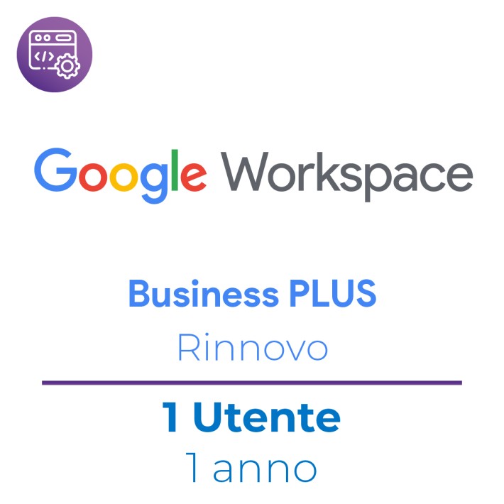 Google Workspace Business Plus  - 1 Utente -...