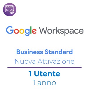 Google Workspace Business Standard - 1 Utente - Nuova...