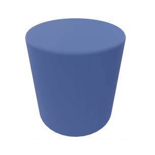 Pouf Giro in Tessuto Era - Diametro 40 cm - Altezza...