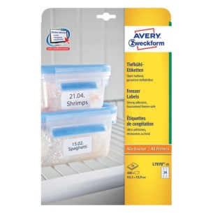 Avery L7970-25 etichetta autoadesiva Rettangolo con...