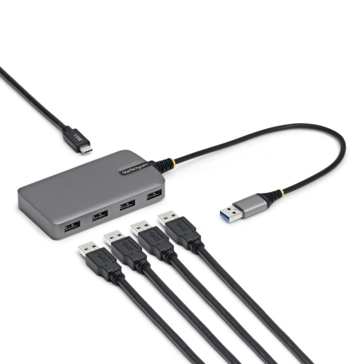 StarTech.com Hub USB-A 4 Porte, 5Gbps,...