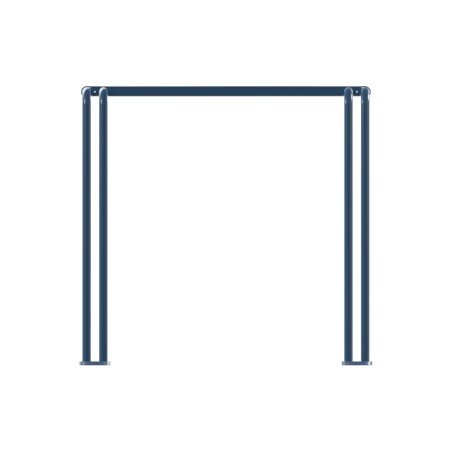 Tavolo da Esterno Modello Radura Essenza School 015 - Dimensioni 69 x 63 x 77 cm - In...