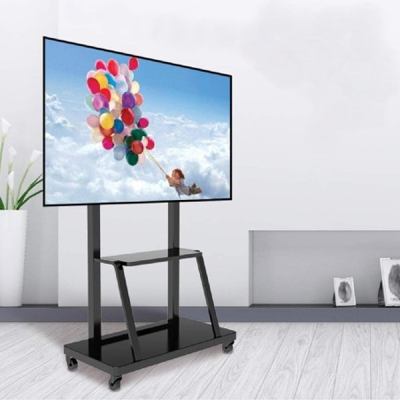 Carrello per monitor con regolazione manuale dell'altezza - VESA max 800 x 600 - fino a 150...