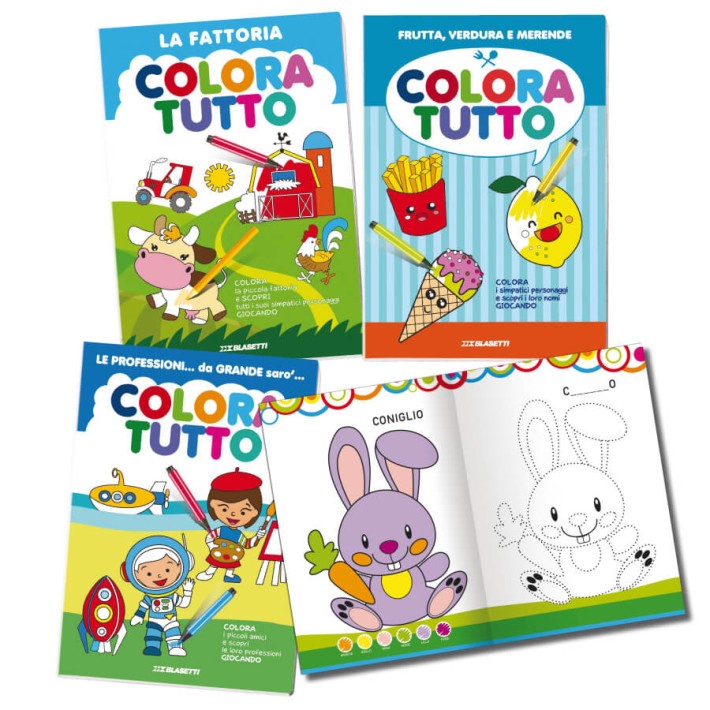 Blasetti 6244 pagina e libro da colorare...