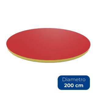  Materasso Rotondo - Dimensioni Ø 200 x 5 cm - Colore...