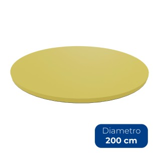  Materasso Rotondo - Dimensioni Ø 200 x 5 cm  - Colore...
