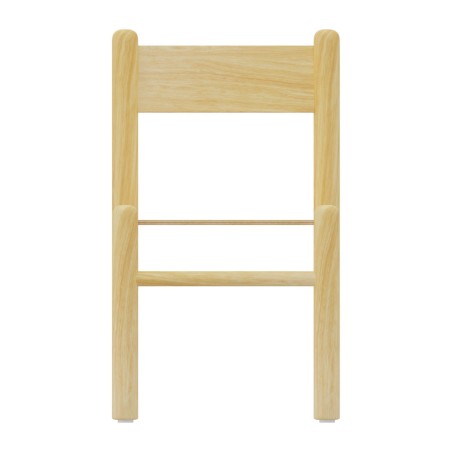 Seggiolina a Pioli in Legno - Dimensioni 34 x 32 x 31/60 cm