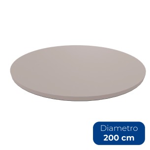  Materasso Rotondo - Dimensioni Ø 200 x 5 cm  - Colore...