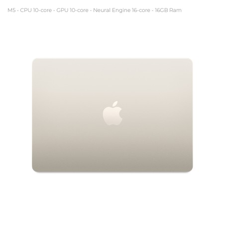 Notebook 13.6" - Apple MacBook Air - M5 CPU 10‑core  GPU 10‑core - Ram 16GB - SSD 1TB -...