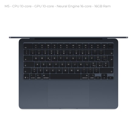 Notebook 15.3" - Apple MacBook Air - M5 CPU 10‑core  GPU 10‑core - Ram 16GB - SSD 512GB -...