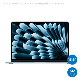 Notebook 13.6" - Apple MacBook Air - M5 CPU 10‑core  GPU...