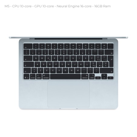 Notebook 15.3" - Apple MacBook Air - M5 CPU 10‑core  GPU 10‑core - Ram 16GB - SSD 512GB -...