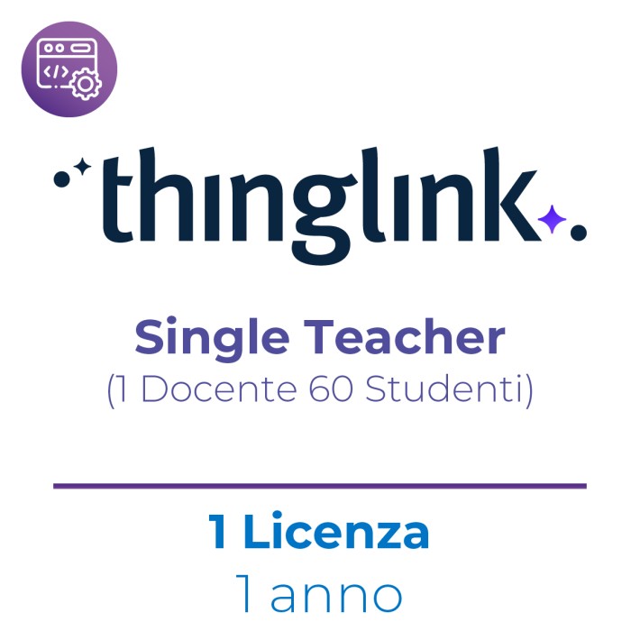 ThingLink Single Teacher License - 1 Docente 60...