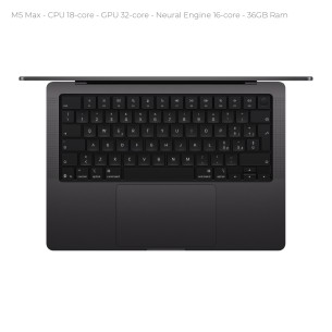 Notebook 16" - Apple MacBook Pro - M5 Max CPU 18‑core GPU... 2