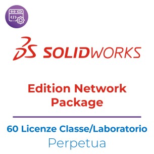 SOLIDWORKS EDU Edition Network Package - Pacchetto con 60...