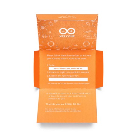 Education Junior Certification 1 Code for Arduino Student Kit