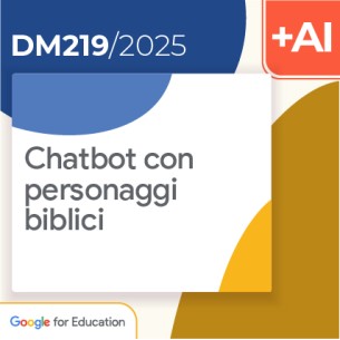 Chatbot con personaggi biblici 2h Formazione on line