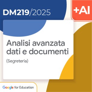 Analisi avanzata dati e documenti (Segreteria) 2h...