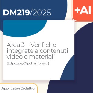 Area 3 – Verifiche integrate a contenuti video e...