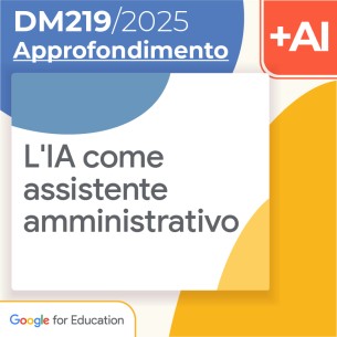 L'IA come assistente amministrativo 10h Formazione on line