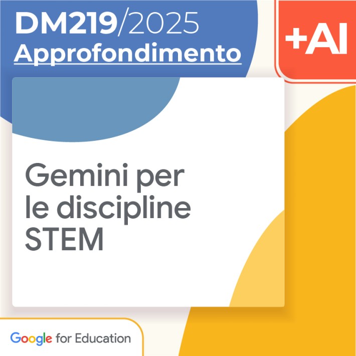Gemini per le discipline STEM 10h Formazione on...