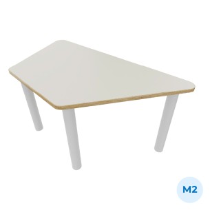 Tavolo Bebe Trapezio in Melaminico con Piedini -...