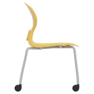 Sedia Gelso 4 Gambe con Ruote - Altezza Seduta 42,5 cm -... 2