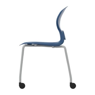Sedia Gelso 4 Gambe con Ruote - Altezza Seduta 46,5 cm -... 2