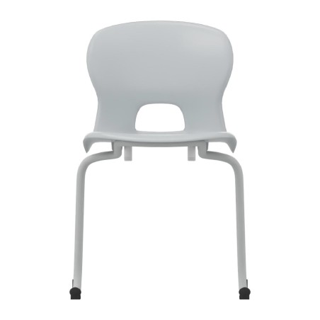 Sedia Gelso Cantilever - Altezza Seduta 42,5 cm - Colore Scocca Grigio Chiaro - Colore...