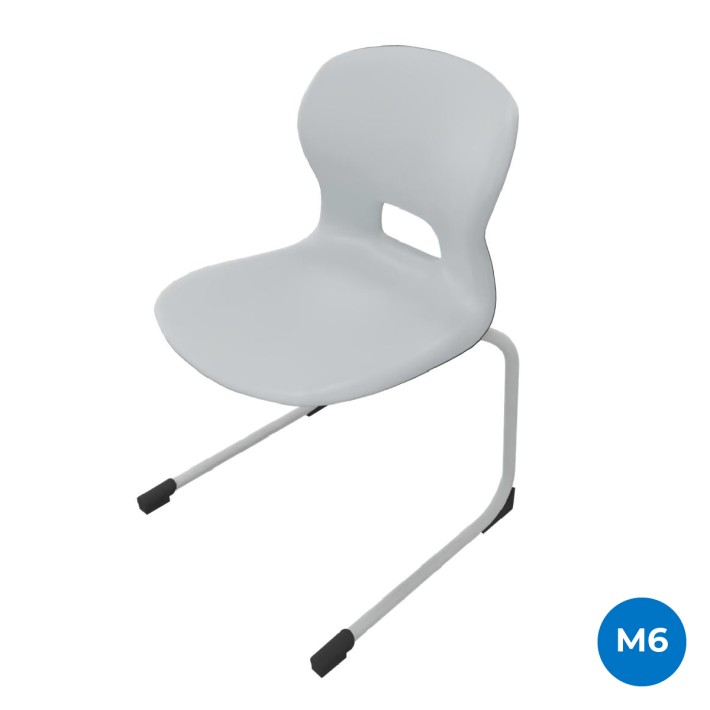 Sedia Gelso Cantilever - Altezza Seduta 46,5 cm...