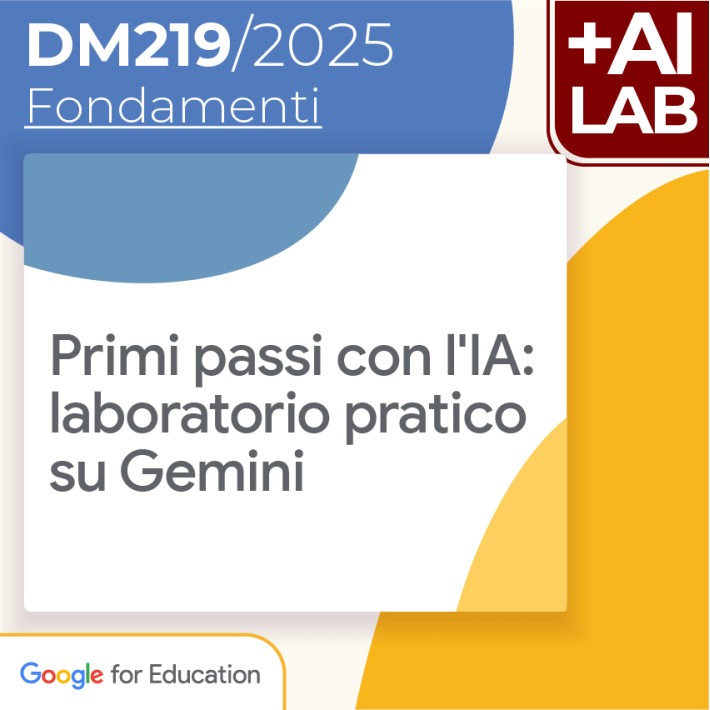 Primi passi con l'IA: laboratorio pratico su...