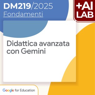 Didattica avanzata con Gemini 12h Lab in presenza