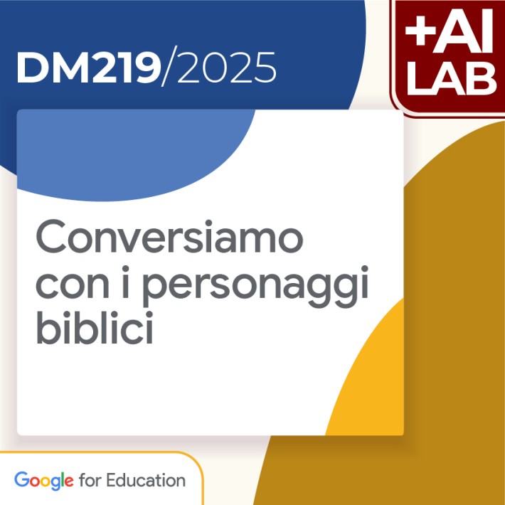 Conversiamo con i personaggi biblici 2h Lab in...