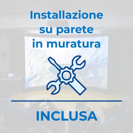 Arena Cinema Immersiva Curva - Licenze 5 ANNI e MediaServer PRO - Installazione Standard...
