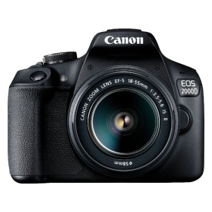 Canon Fotocamera Reflex EOS 2000D + obiettivo EF-S 18-55...