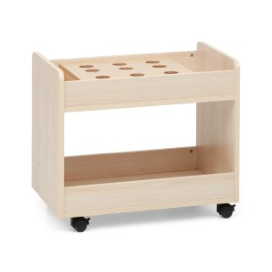 Carrello Pittura con Ruote + Interno Portacolori -...