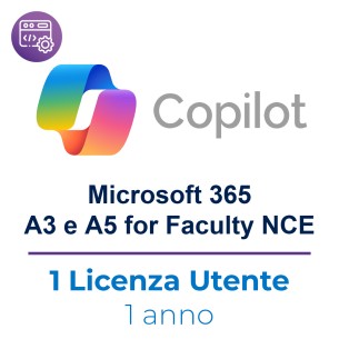 Microsoft Copilot per Microsoft 365 A3 e A5 NCE - 1...