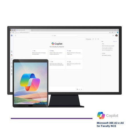 Microsoft Copilot per Microsoft 365 A3 e A5 NCE - 1 licenza per 1 utente ( Docente -...