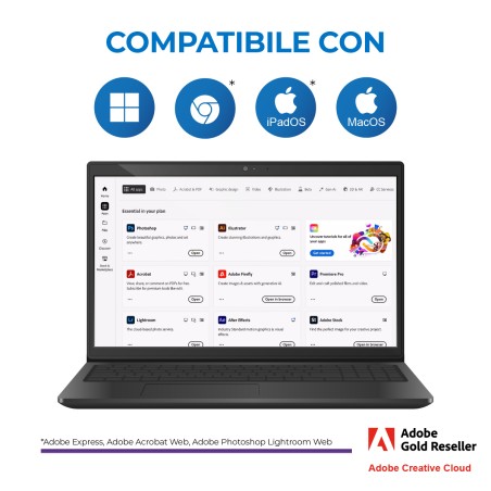 Creative Cloud Enterprise K12 Shared Device (Disp. Condiviso)- Nuova Attivazione Vip Edu - 1...