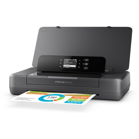 HP Stampante A4 Portatile Colore Officejet 200 Mobile